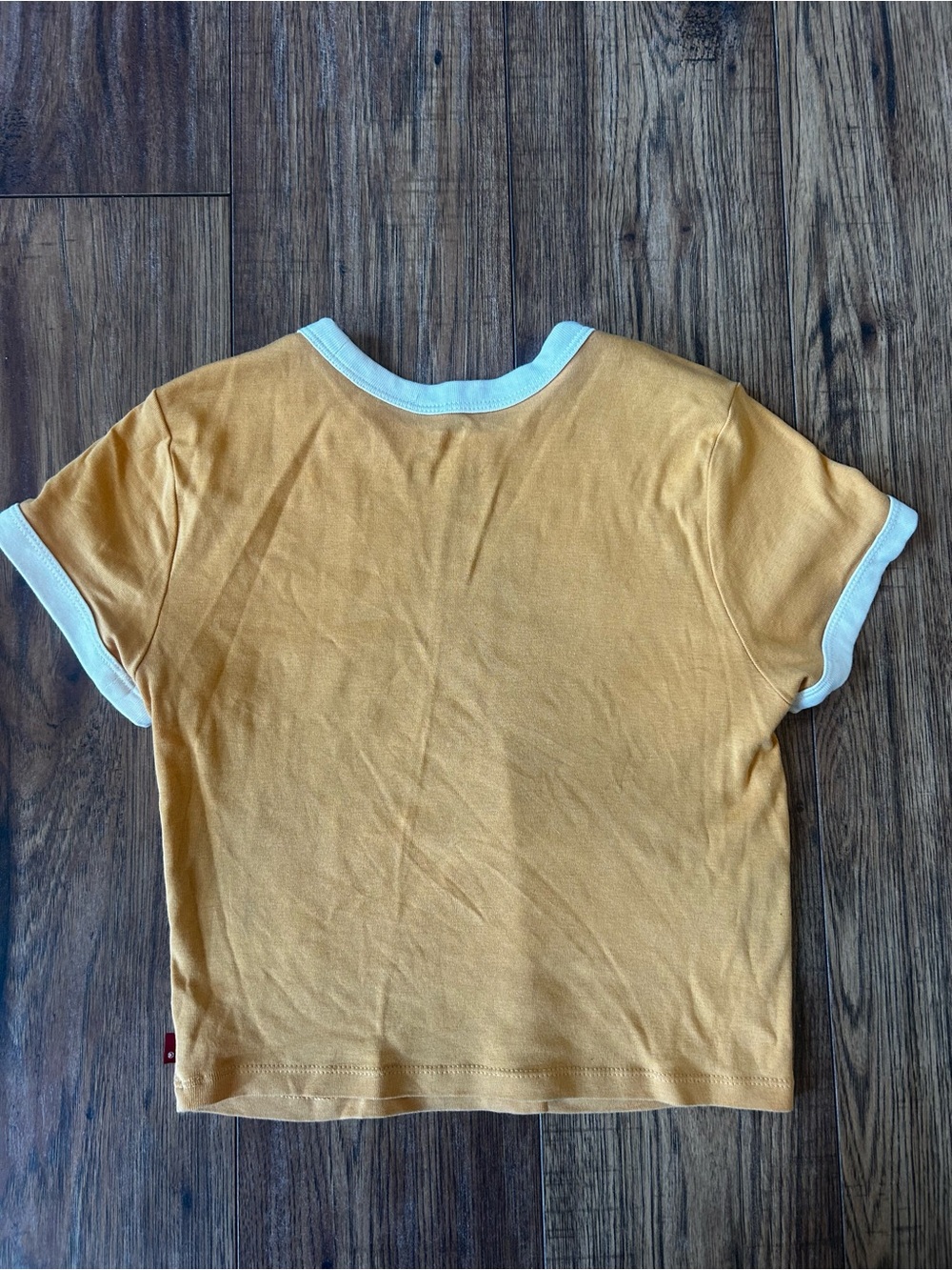 Levi's Yellow Ringer Tee - Picture 2 of 3